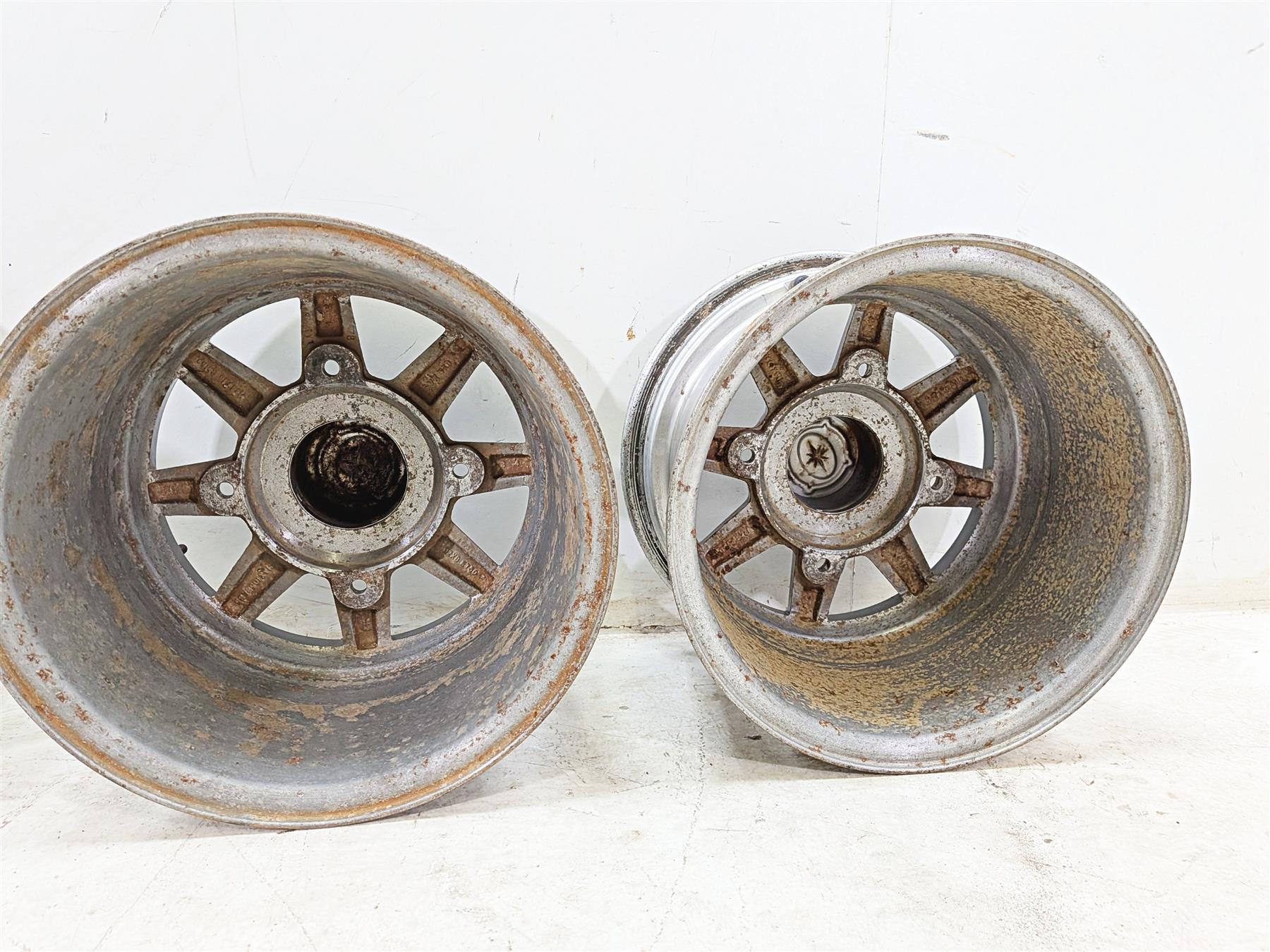 2012 Polaris Ranger 800 XP 12x6 12x8 Cast Front Rear Wheel Rim Set 1521106 {{ shop.shopifyCountryName }} - Mototech271