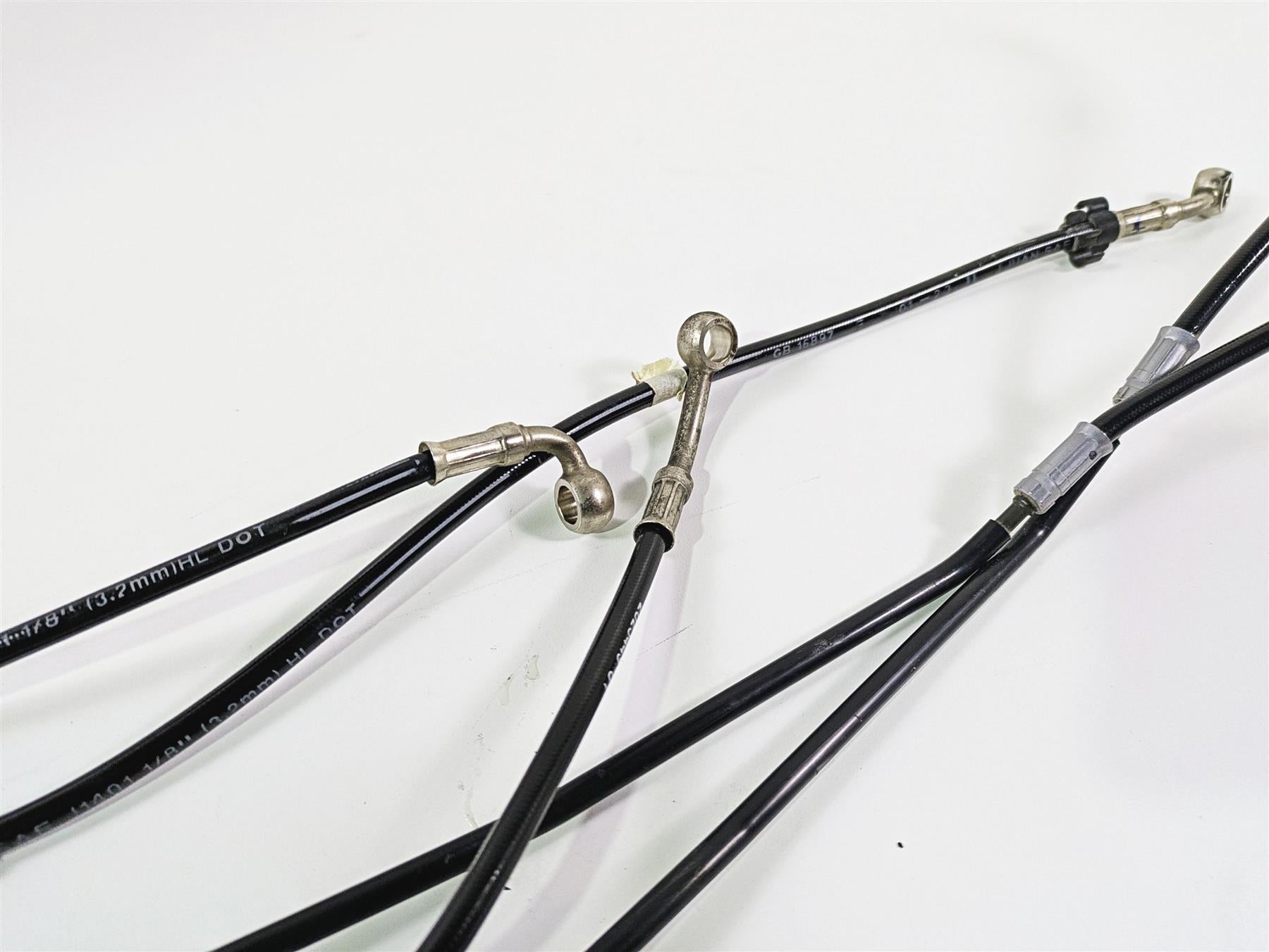 2024 Triumph Tiger 900 GT Front Rear Abs Brake Line Hose Set T2023442 T2023445 {{ shop.shopifyCountryName }} - Mototech271