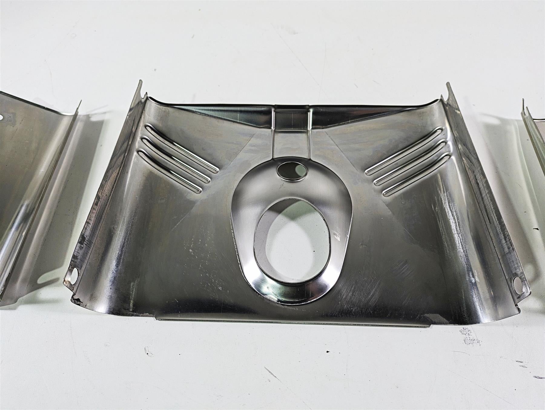 2003 Harley FLSTC Softail Heritage 100th Complete Headlight Cover Set 67808-86 {{ shop.shopifyCountryName }} - Mototech271
