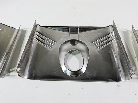 2003 Harley FLSTC Softail Heritage 100th Complete Headlight Cover Set 67808-86 {{ shop.shopifyCountryName }} - Mototech271
