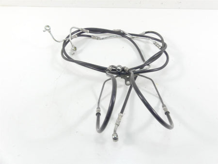 2013 Harley Touring FLHTP Electra Glide Front Abs Brake Line Hose Set 40612-09 {{ shop.shopifyCountryName }} - Mototech271