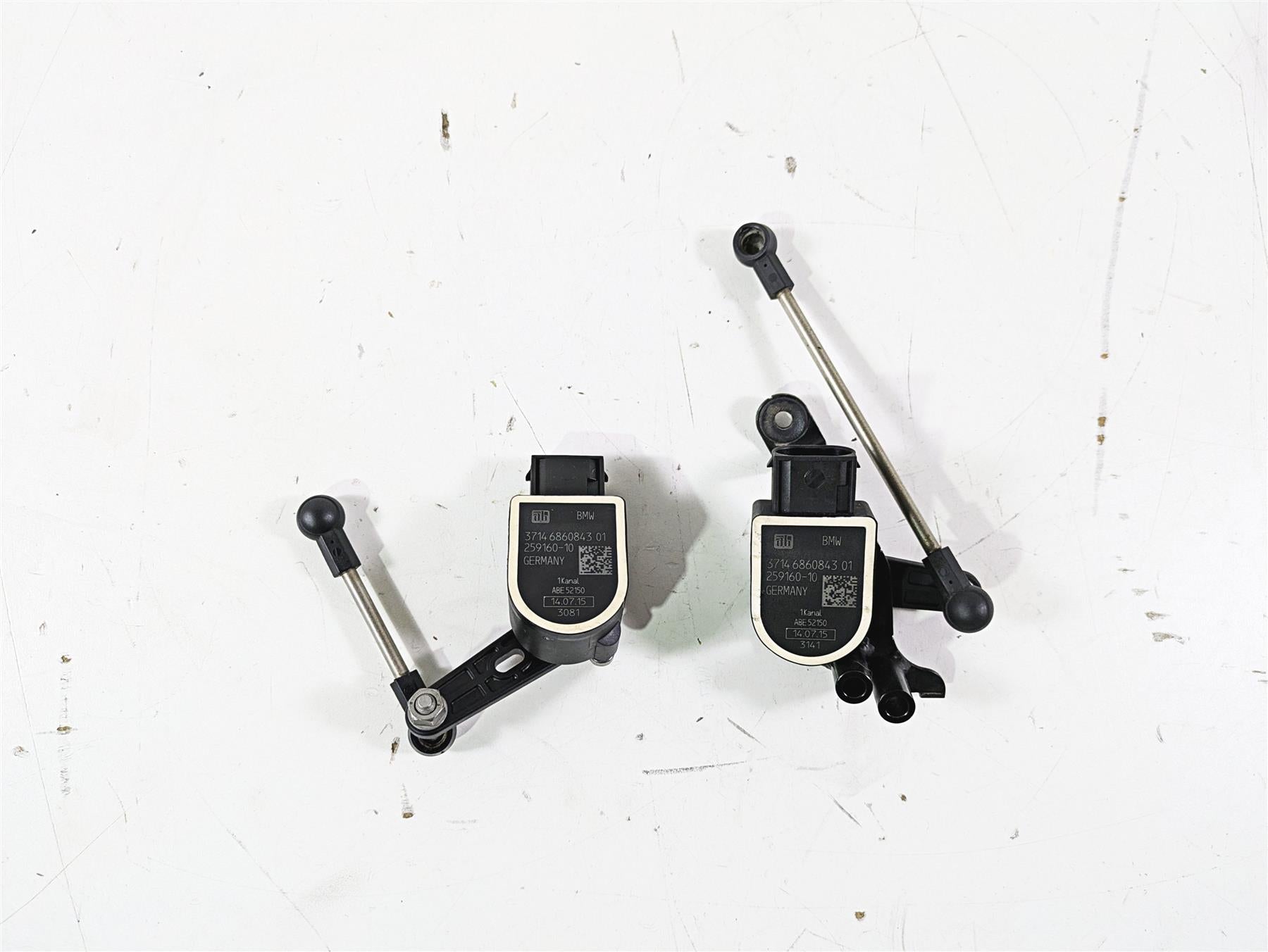 2016 BMW R1200GS GSW K50 Front Rear Leveling Sensor Set 37146870000 {{ shop.shopifyCountryName }} - Mototech271