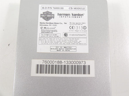 2014 Harley Touring FLHTK Electra Glide Cb Control Module Unit 76000188 {{ shop.shopifyCountryName }} - Mototech271