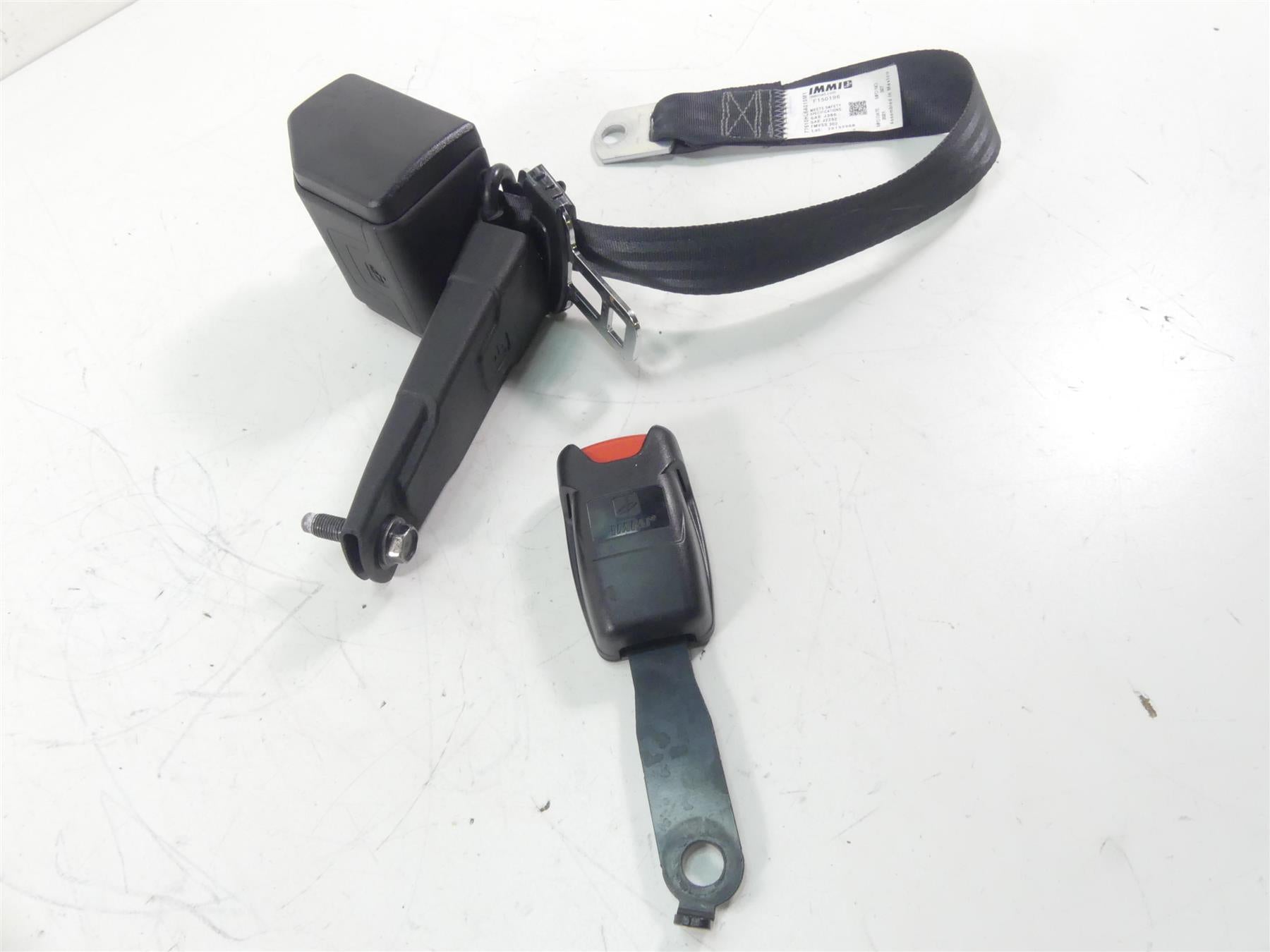 2021 Honda Talon SXS1000 S2X 1000R Immi Seat Belt Buckle Set 77660-HL6-A01 {{ shop.shopifyCountryName }} - Mototech271