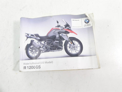 2017 BMW R1200GS GSW K50 Owners Manual US Model Book 01408358057 | Mototech271