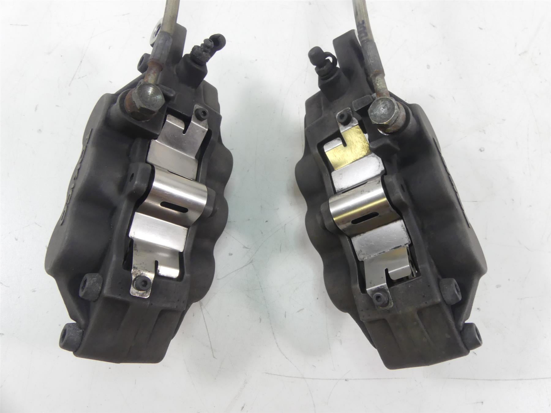 2001 Kawasaki ZX600J2 ZX6R Ninja Front Tokico Brake Caliper Set 43041-1821-GZ {{ shop.shopifyCountryName }} - Mototech271