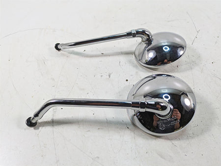 2011 Triumph America Round Rear View Mirror Set - Read T2066682 T2043439 {{ shop.shopifyCountryName }} - Mototech271
