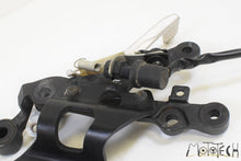 Load image into Gallery viewer, 2012 Yamaha YZFR6 YZF R6 Front Right Footpeg Mount &amp; Brake Pedal 2C0-27443-10-00
