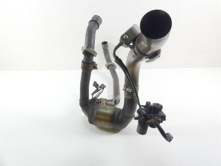 2008 Ducati Hypermotard 1100 Oem Exhaust Pipe Header Manifold + Servo 57221451A {{ shop.shopifyCountryName }} - Mototech271
