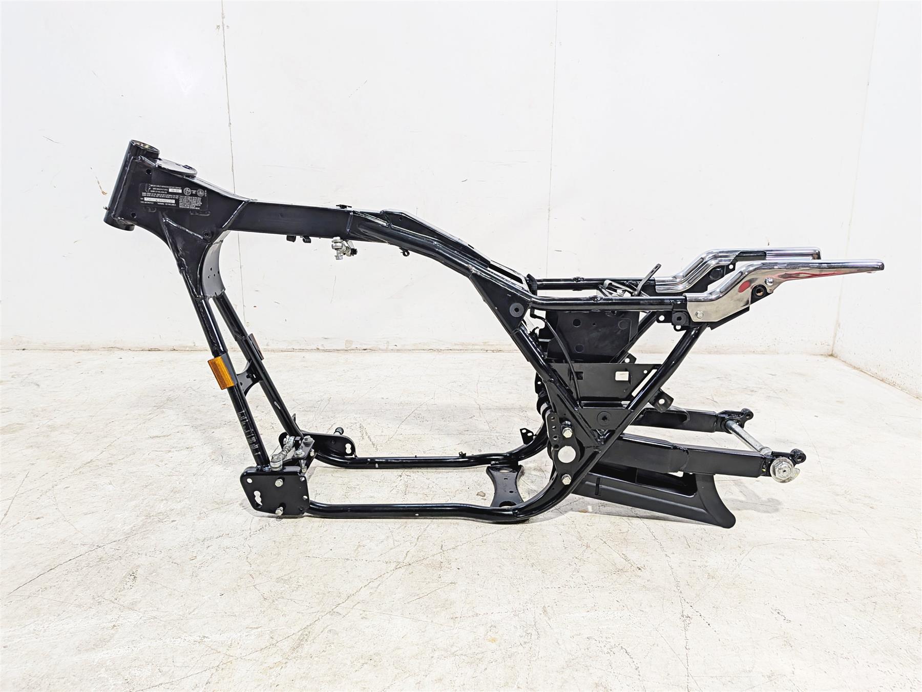 2004 Harley Touring FLTRI Road Glide Straight Frame Chassis & Swingarm with Clean Iowa Title T47900-02A-Mototech271