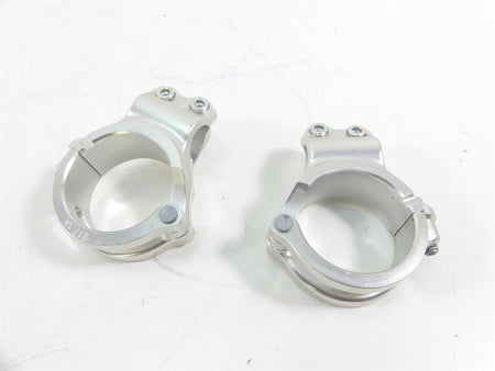 2020 Ducati Panigale V2 Clip On Handlebar Clamp Set 53mm 36011621AA 36011601AA {{ shop.shopifyCountryName }} - Mototech271