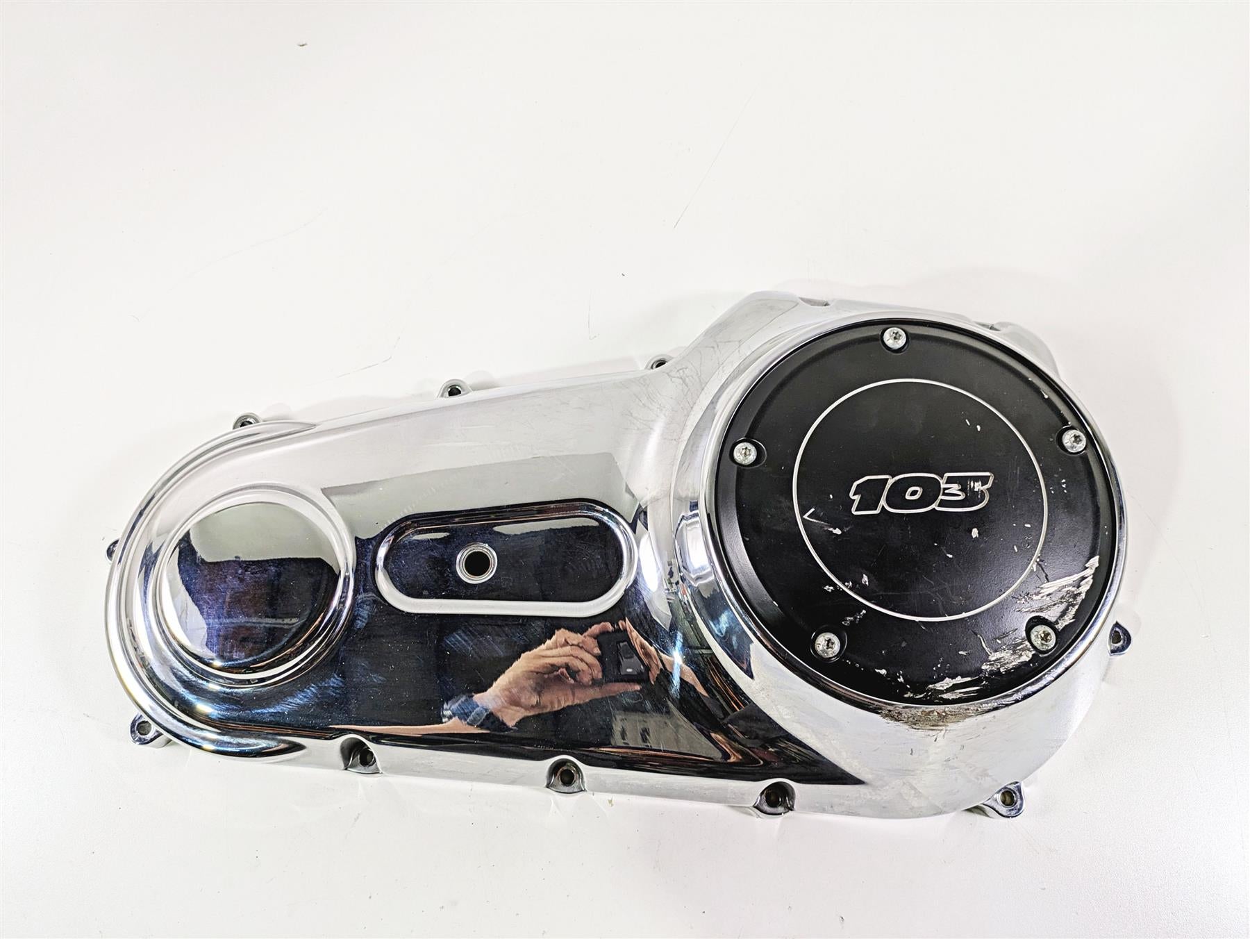 2016 Harley FXDL Dyna Low Rider Outer Primary Drive Clutch Cover 60761-06A {{ shop.shopifyCountryName }} - Mototech271