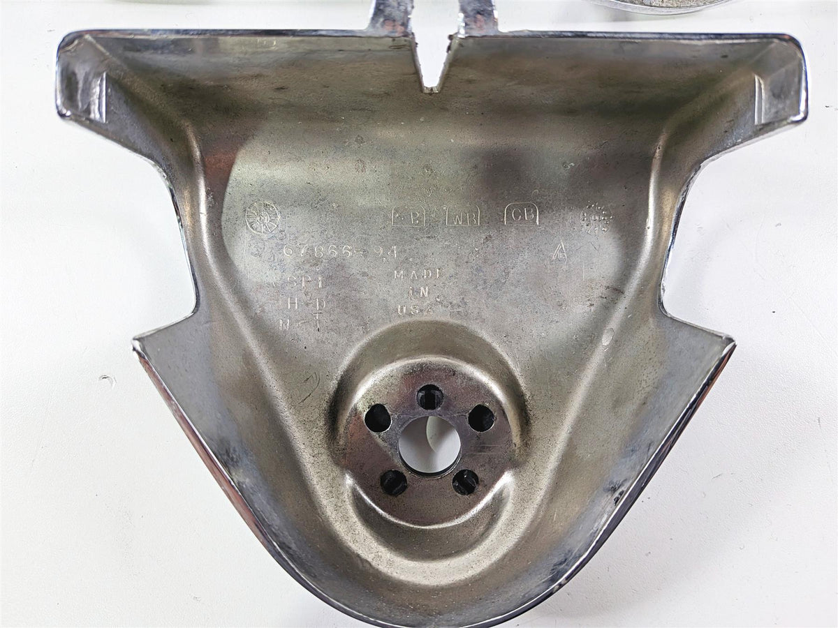 2001 Harley FLHRCI Road King Chrome Headlight Nacelle - Read 67924-06 67866-94 {{ shop.shopifyCountryName }} - Mototech271