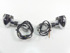 2003 Honda VTX1800 C Smoked Front Blinker & Clamp Set 33400-MBH-672 | Mototech271