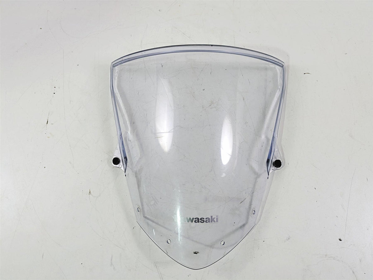 2020 Kawasaki ZX6R ZX636 Ninja Oem Stock Clear Wind Shield Windscreen 39154-0030 {{ shop.shopifyCountryName }} - Mototech271