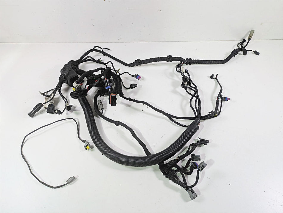 2016 Harley FXDF Dyna Fat Bob Main Wiring Harness Loom Non Abs - Read 71072-12A