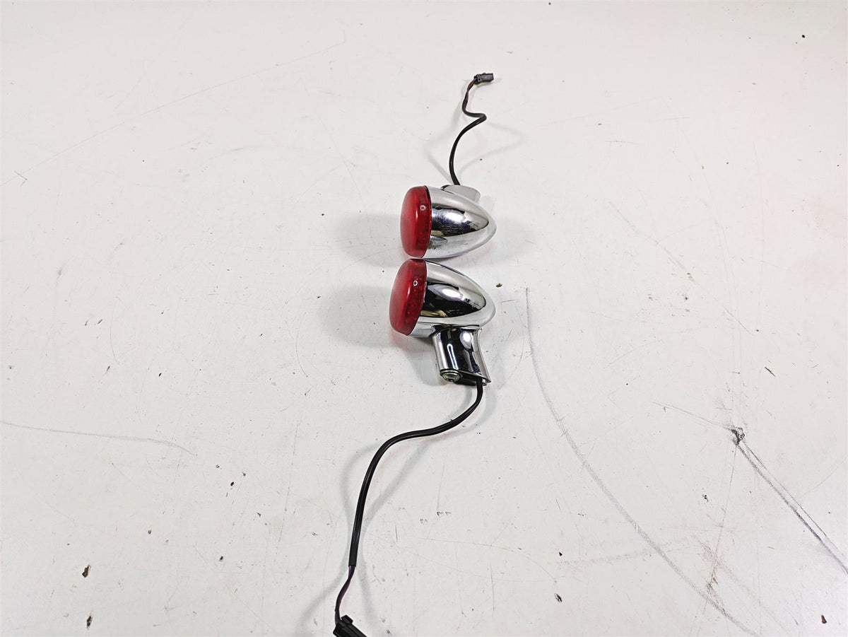 2006 Harley Softail FXSTSI Springer Rear Blinker Turn Signal Set 68977-00 {{ shop.shopifyCountryName }} - Mototech271