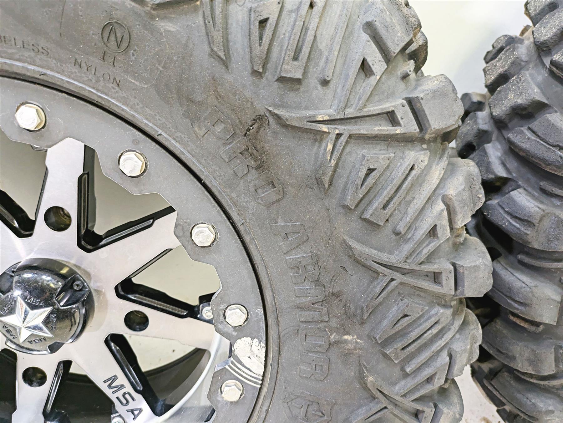 2021 Polaris RZR1000 XP Premium Msa 14x7 Wheels & Pro Armor Tires Set M21-04737 {{ shop.shopifyCountryName }} - Mototech271