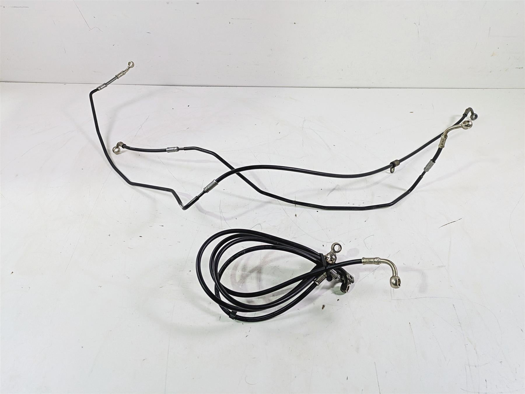 2013 Triumph Tiger 1215 Explorer Front Rear Abs Brake Line Set T2025030 T2025043