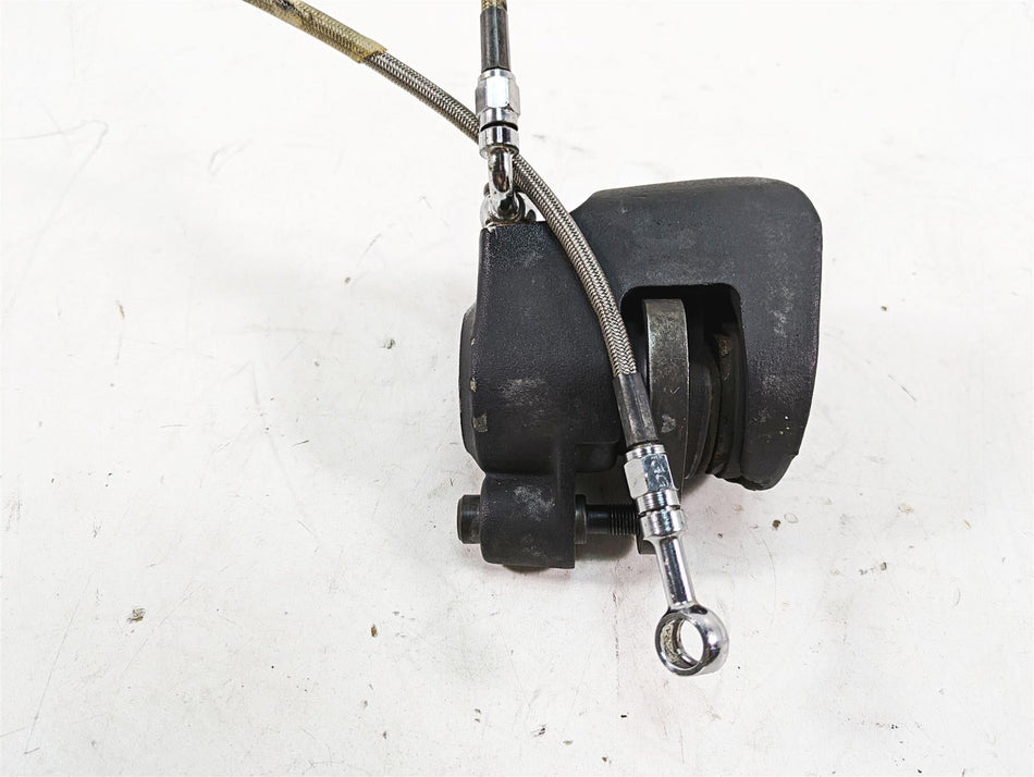 1990 Harley Sportster XLH883 XL883 Front Brake Caliper + Line - Read 44046-84 {{ shop.shopifyCountryName }} - Mototech271