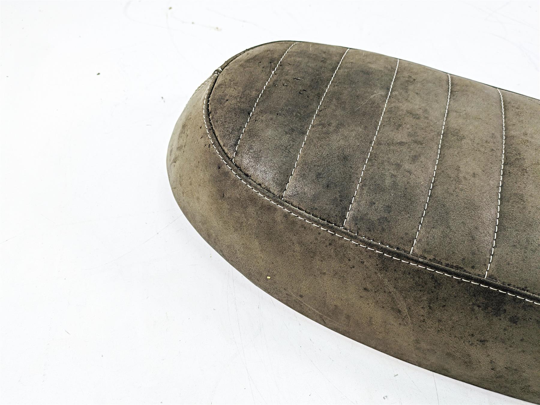 2013 Moto Guzzi V7 750 Stone Nice Recovered Brown Seat Saddle 978931 {{ shop.shopifyCountryName }} - Mototech271