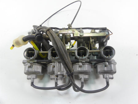 1977 Honda CB750 A Four Hondamatic Carburetor Carb Set - Video 16100-393-054 {{ shop.shopifyCountryName }} - Mototech271