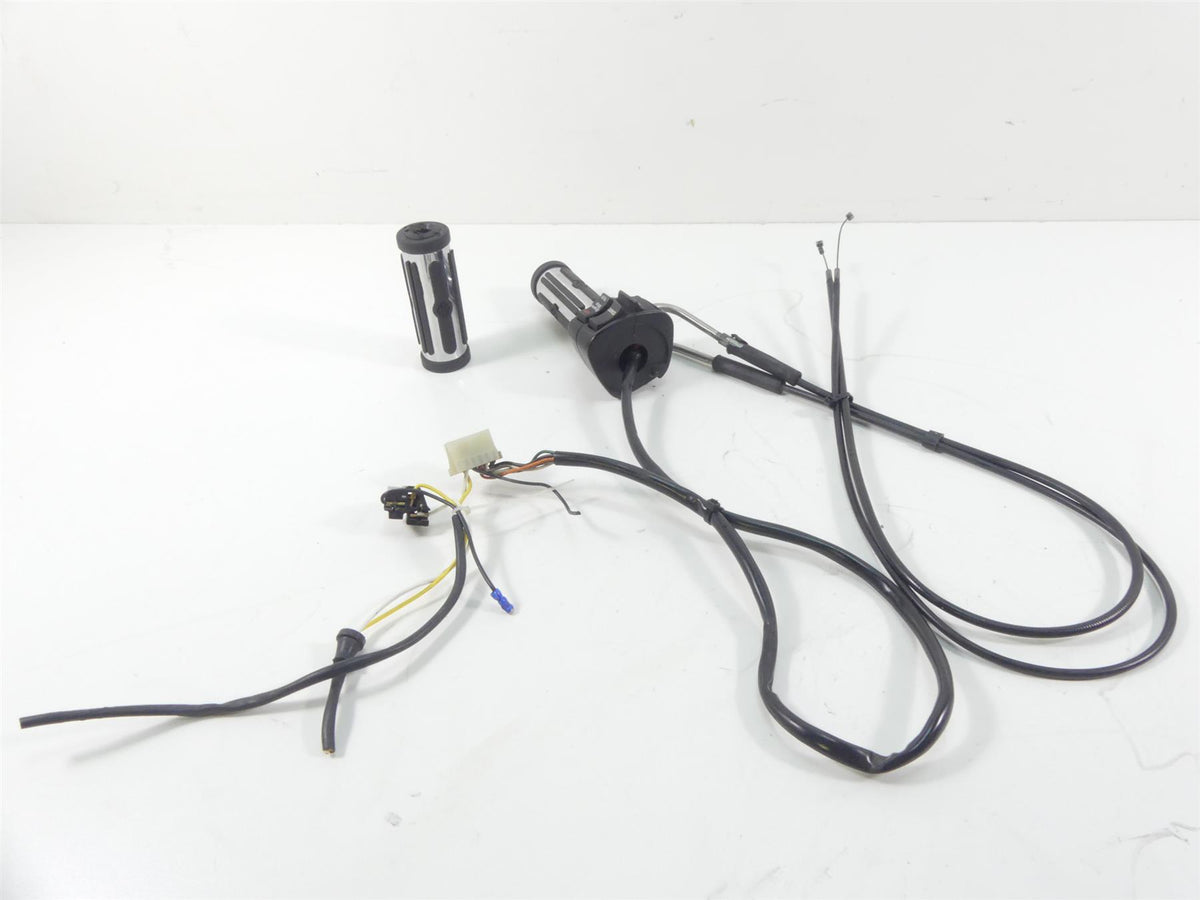 1993 Harley FXSTS Softail Springer Right Control Switch + Throttle Grip 70219-87 {{ shop.shopifyCountryName }} - Mototech271