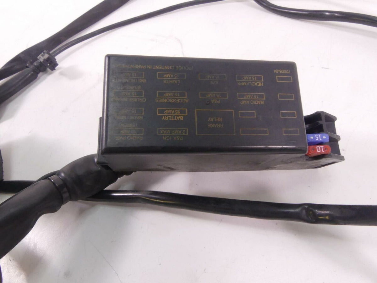 2005 Harley Touring CVO FLHTCSE Electra Glide Main Wiring Harness -Read 70988-0 {{ shop.shopifyCountryName }} - Mototech271