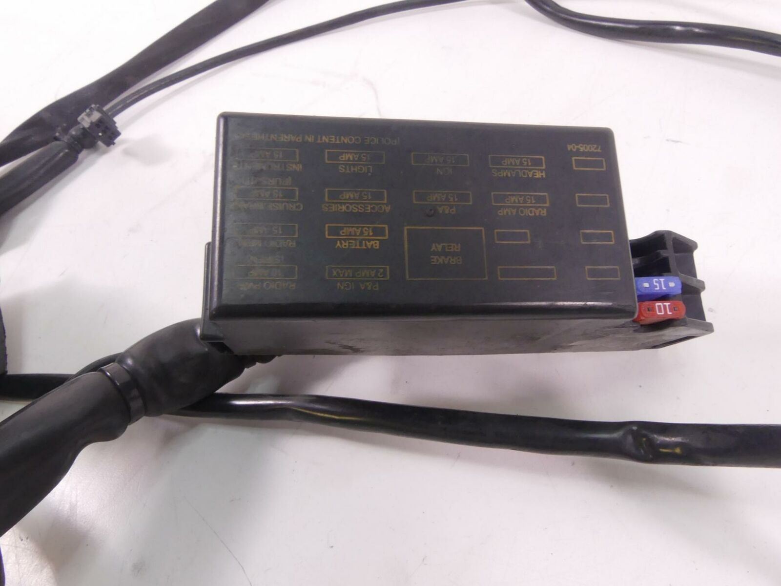 2005 Harley Touring CVO FLHTCSE Electra Glide Main Wiring Harness -Read 70988-0 {{ shop.shopifyCountryName }} - Mototech271