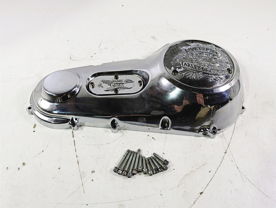 1992 Harley FLSTC Softail Heritage Outer Primary Clutch Cover 60543-89 60506-89A {{ shop.shopifyCountryName }} - Mototech271