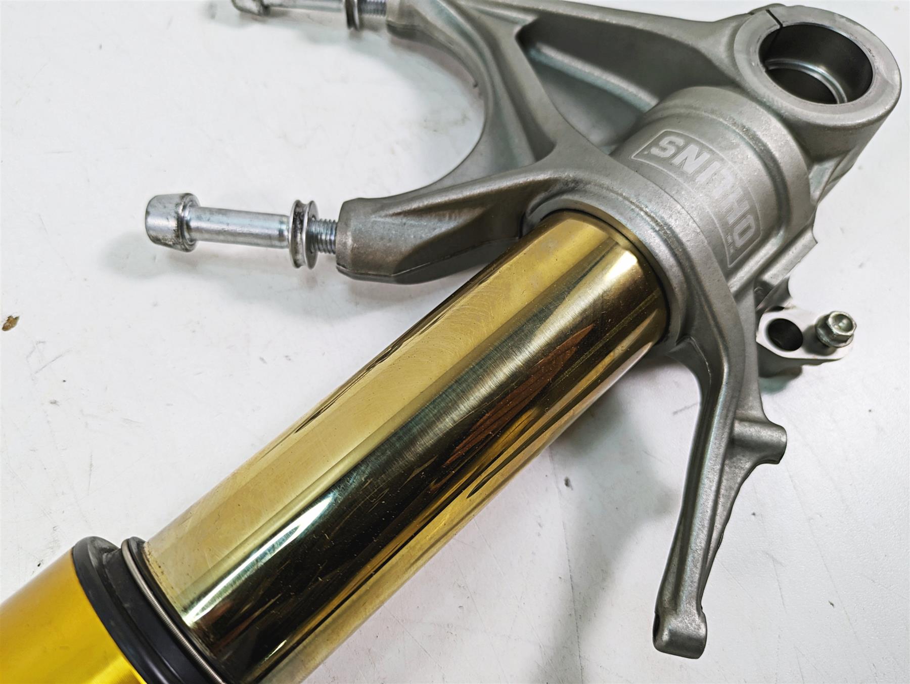 2016 Ducati Panigale 1299 S Left Straight Ohlins Front Fork Leg 34520711A {{ shop.shopifyCountryName }} - Mototech271