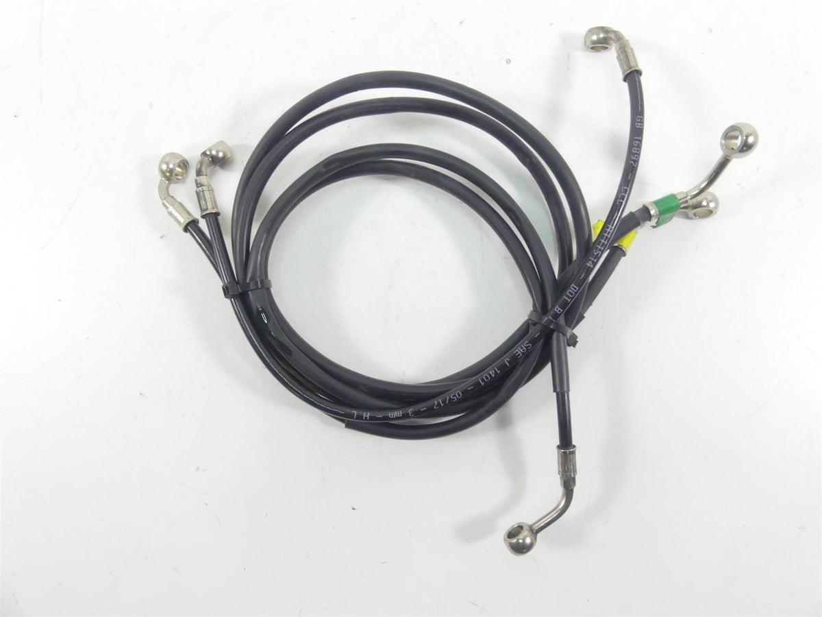2018 Mv Agusta Brutale 800 RR Front Abs Brake Line Hose Set 8000C1709 8000C1710 {{ shop.shopifyCountryName }} - Mototech271