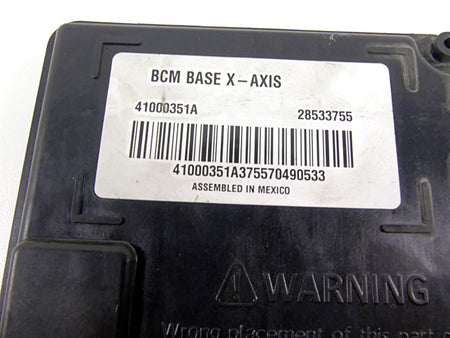 2017 Harley Dyna FXDB Street Bob Bcm Body Control Module X-Axis 41000351A {{ shop.shopifyCountryName }} - Mototech271