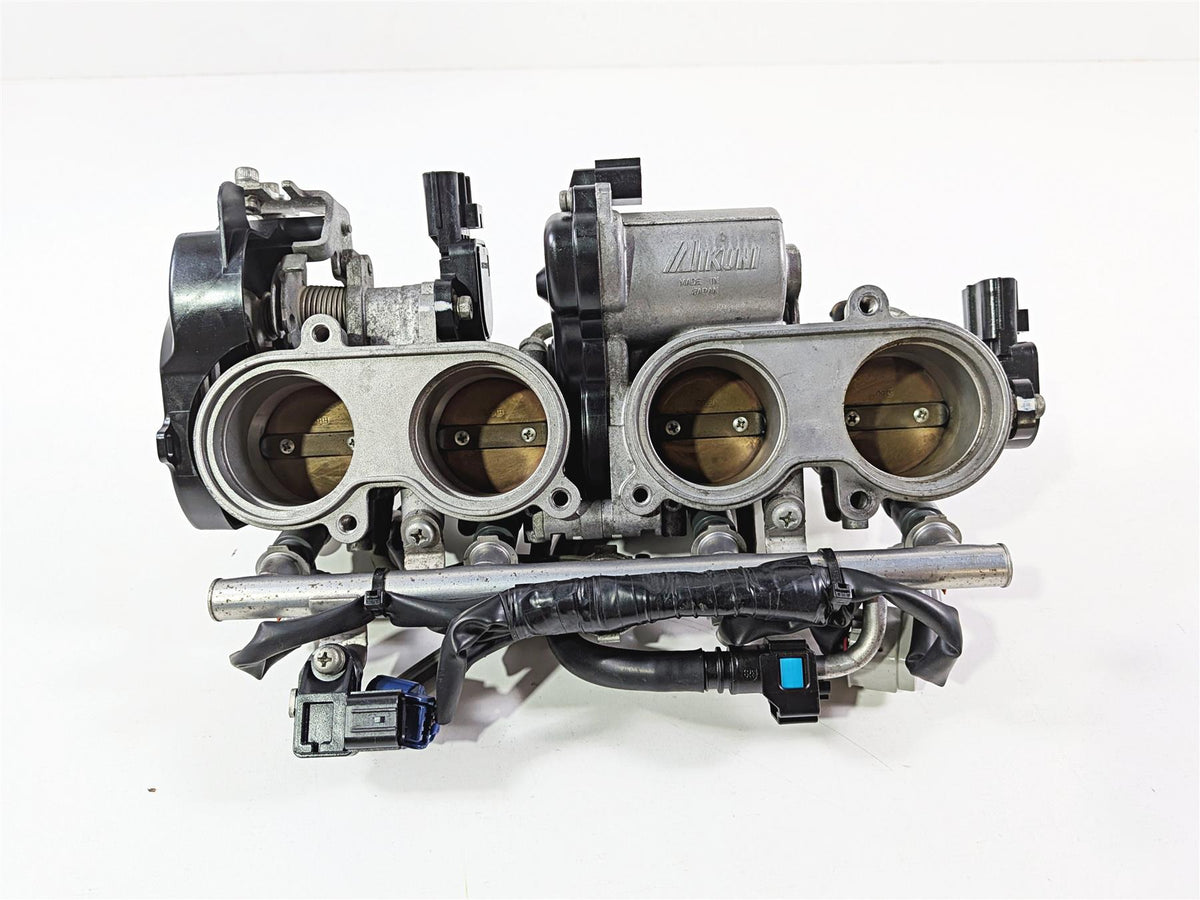 2008 Yamaha YZF R1 RN19 Mikuni Throttle Body Fuel Injectors Wiring 4C8-13750-20 {{ shop.shopifyCountryName }} - Mototech271
