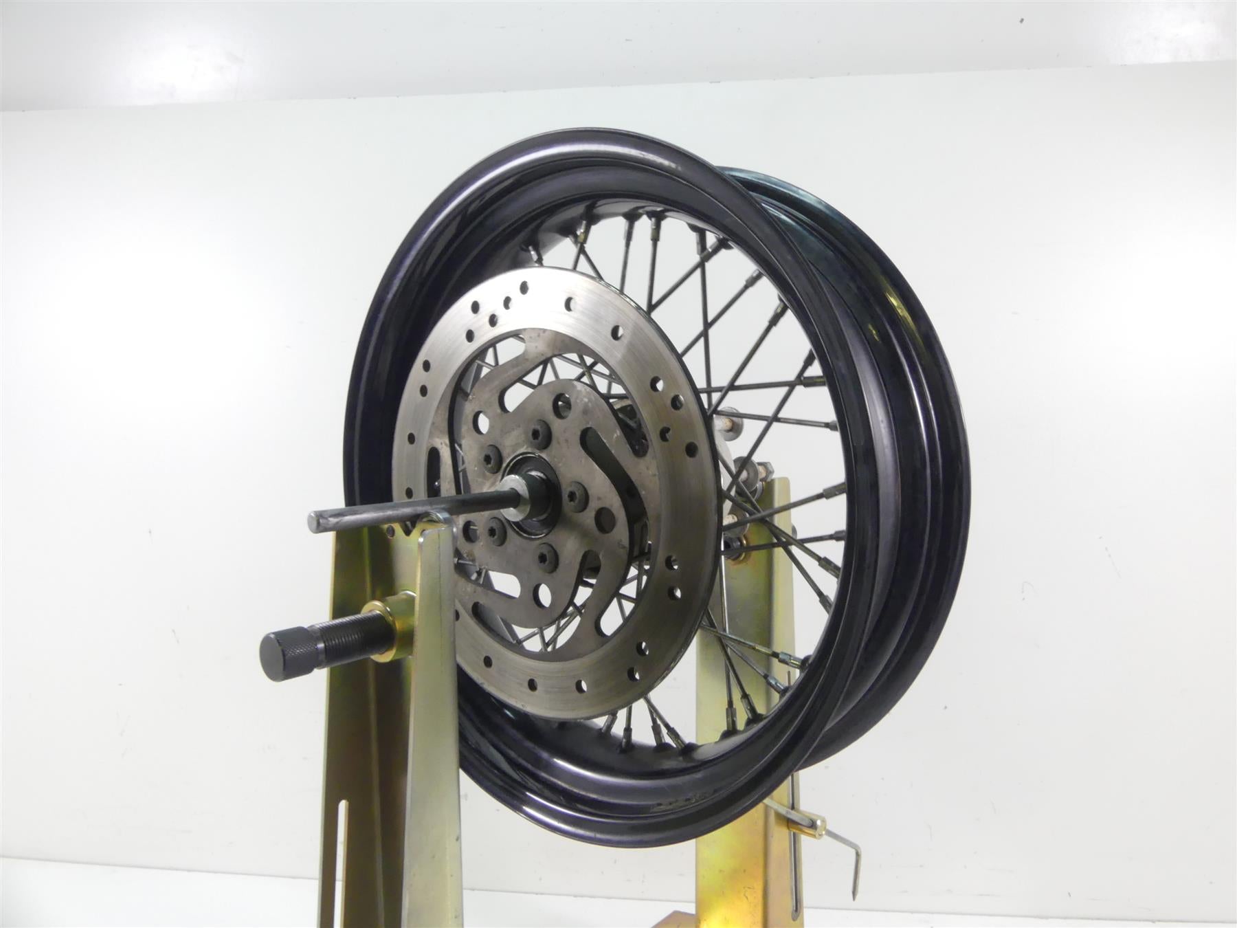 2013 Harley FXDWG Dyna Wide Glide Straight Rear Spoke Wheel Rim 17x4.5 41430-09 {{ shop.shopifyCountryName }} - Mototech271