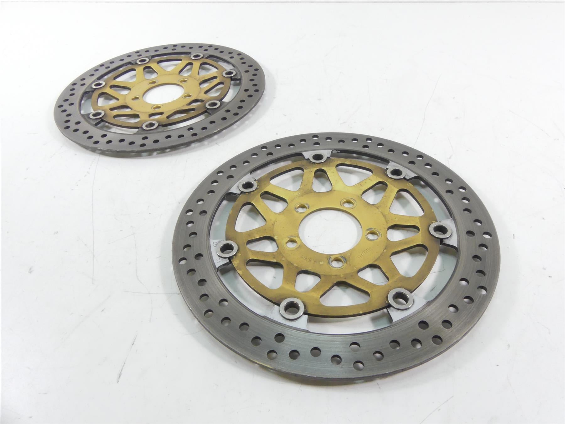 2001 Kawasaki ZX600J2 ZX6R Ninja Front Brake Rotor Disc Set 41080-1442-A4 {{ shop.shopifyCountryName }} - Mototech271
