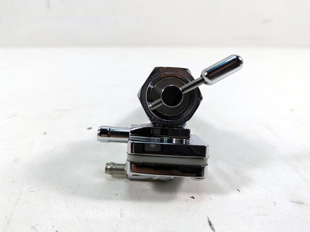 Harley Davidson Pingle Chrome Single Outlet Petcock Fuel Gas Valve 22mm 1311-CHV {{ shop.shopifyCountryName }} - Mototech271