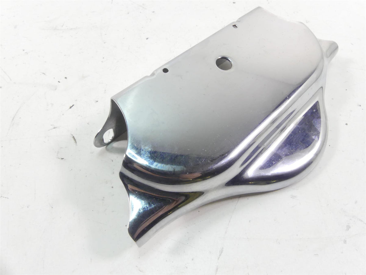 2005 Harley Touring CVO FLHTC SE Electra Glide Lower Triple Tree Chrome Cover {{ shop.shopifyCountryName }} - Mototech271