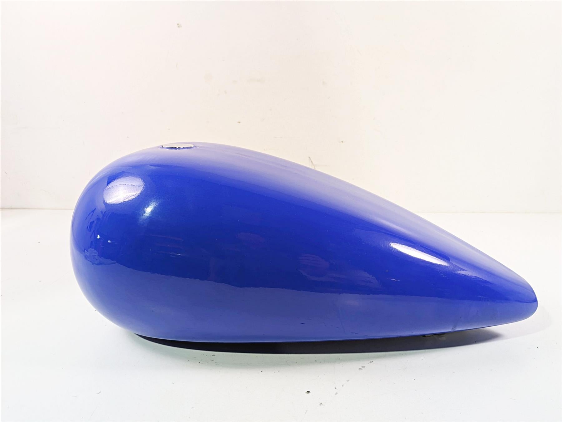 2008 Ultima Motorcycles Fat Bastard Blue Fuel Gas Petrol Tank & Petcock {{ shop.shopifyCountryName }} - Mototech271