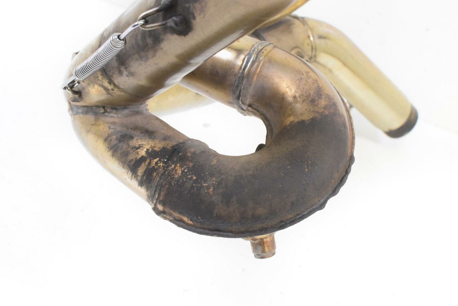 2008 Ducati 848 Exhaust Header Pipe Manifold Set Partly Polished 57012612A 57012 {{ shop.shopifyCountryName }} - Mototech271