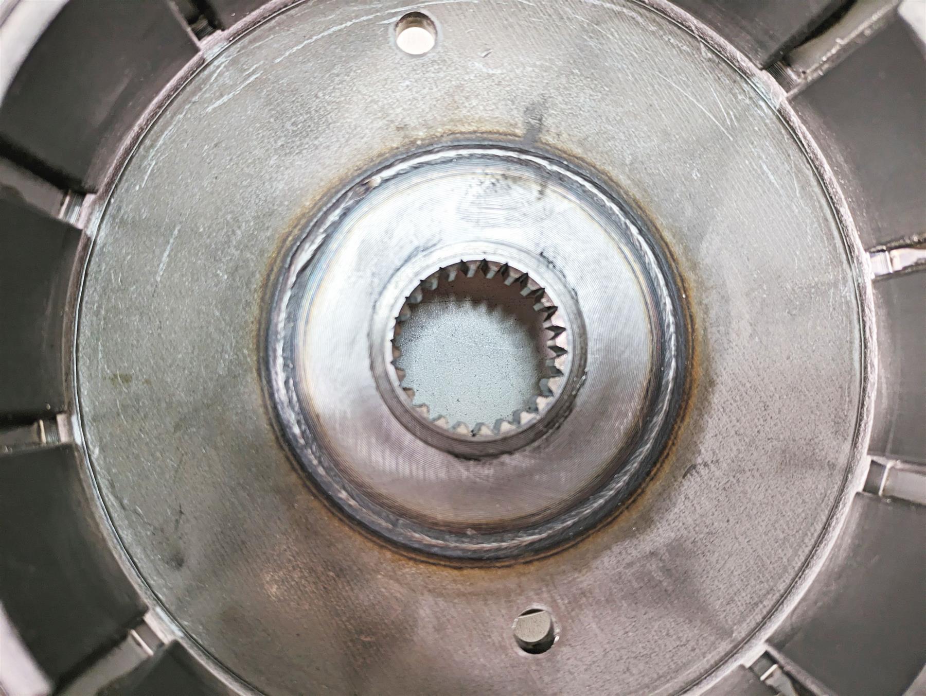 2009 Harley FXDF Dyna Fat Bob Ignition Rotor Fly Wheel Flywheel 40356-07 {{ shop.shopifyCountryName }} - Mototech271