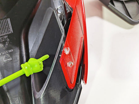 2016 Ducati Hypermotard 939 SP Outer Headlight Mask Upper Fender Read 480P5764AK-Mototech271