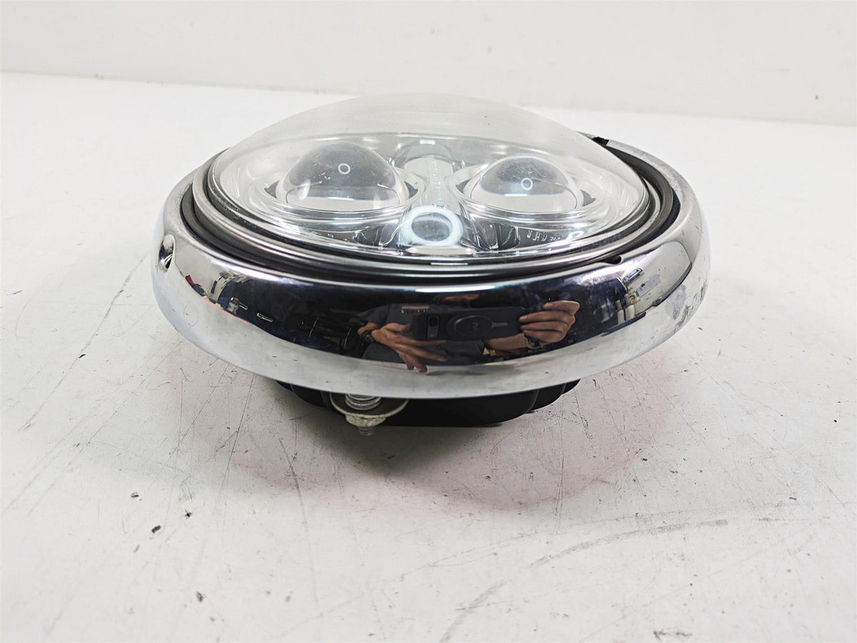 2014 Harley Touring FLHTK Electra Glide Led Headlight Head Light Lamp 67700060 {{ shop.shopifyCountryName }} - Mototech271