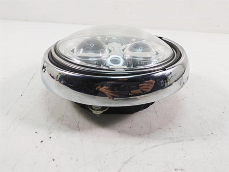 2014 Harley Touring FLHTK Electra Glide Led Headlight Head Light Lamp 67700060 {{ shop.shopifyCountryName }} - Mototech271