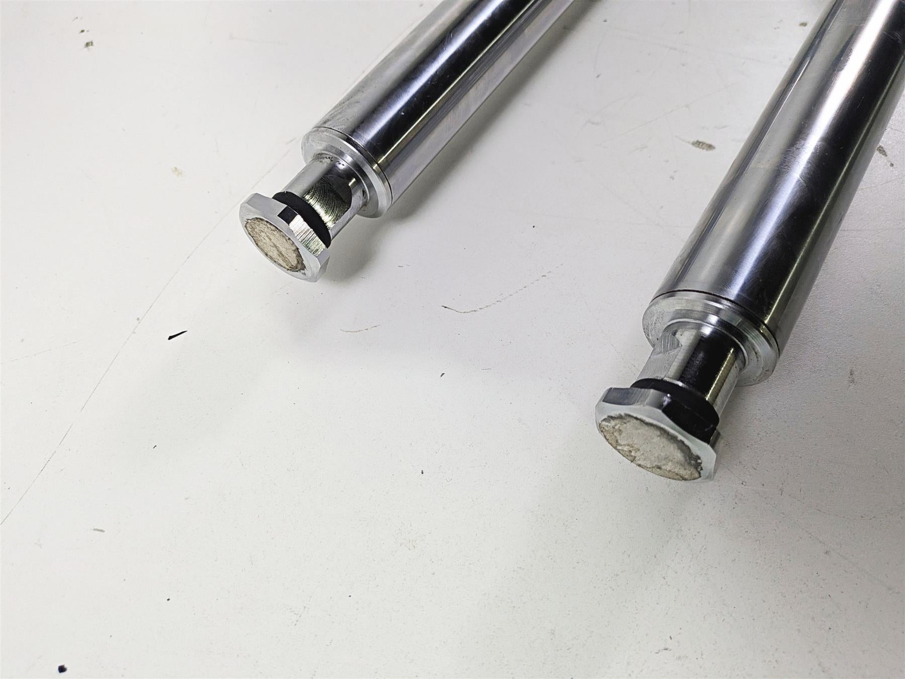 2008 Harley Touring FLHTP Electra Glide Straight Front Fork Set -Read 46502-06 {{ shop.shopifyCountryName }} - Mototech271