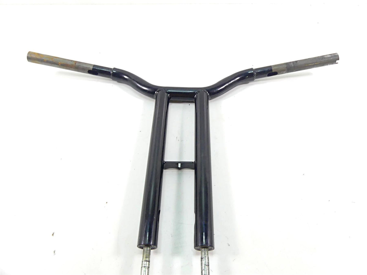 2014 Harley Dyna FXDB Street Bob 14" T-Bar Handlebar & Cables {{ shop.shopifyCountryName }} - Mototech271