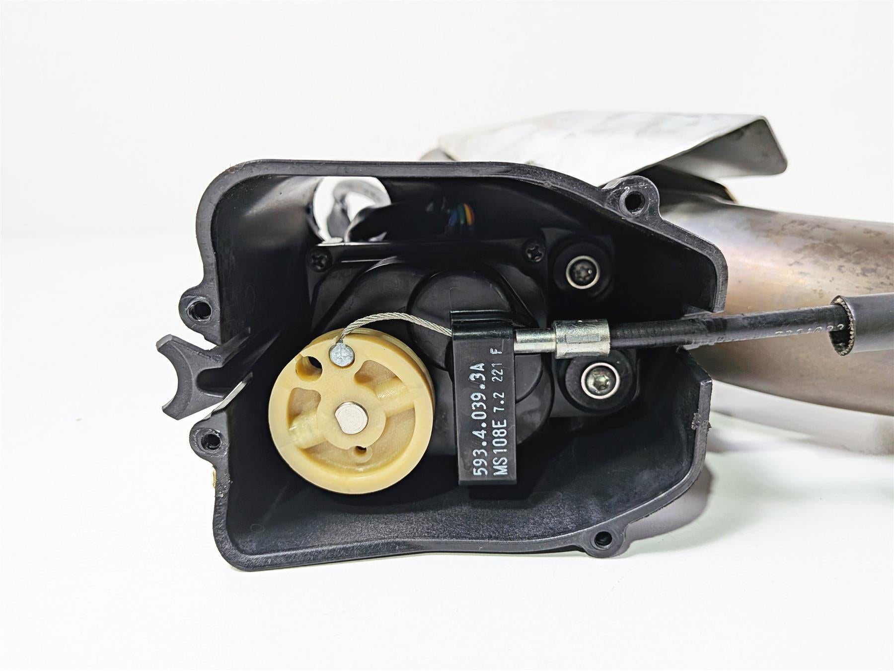 2017 Ducati Panigale 1299 Exhaust Header & Servo Motor 57014452A 57114424B-Mototech271