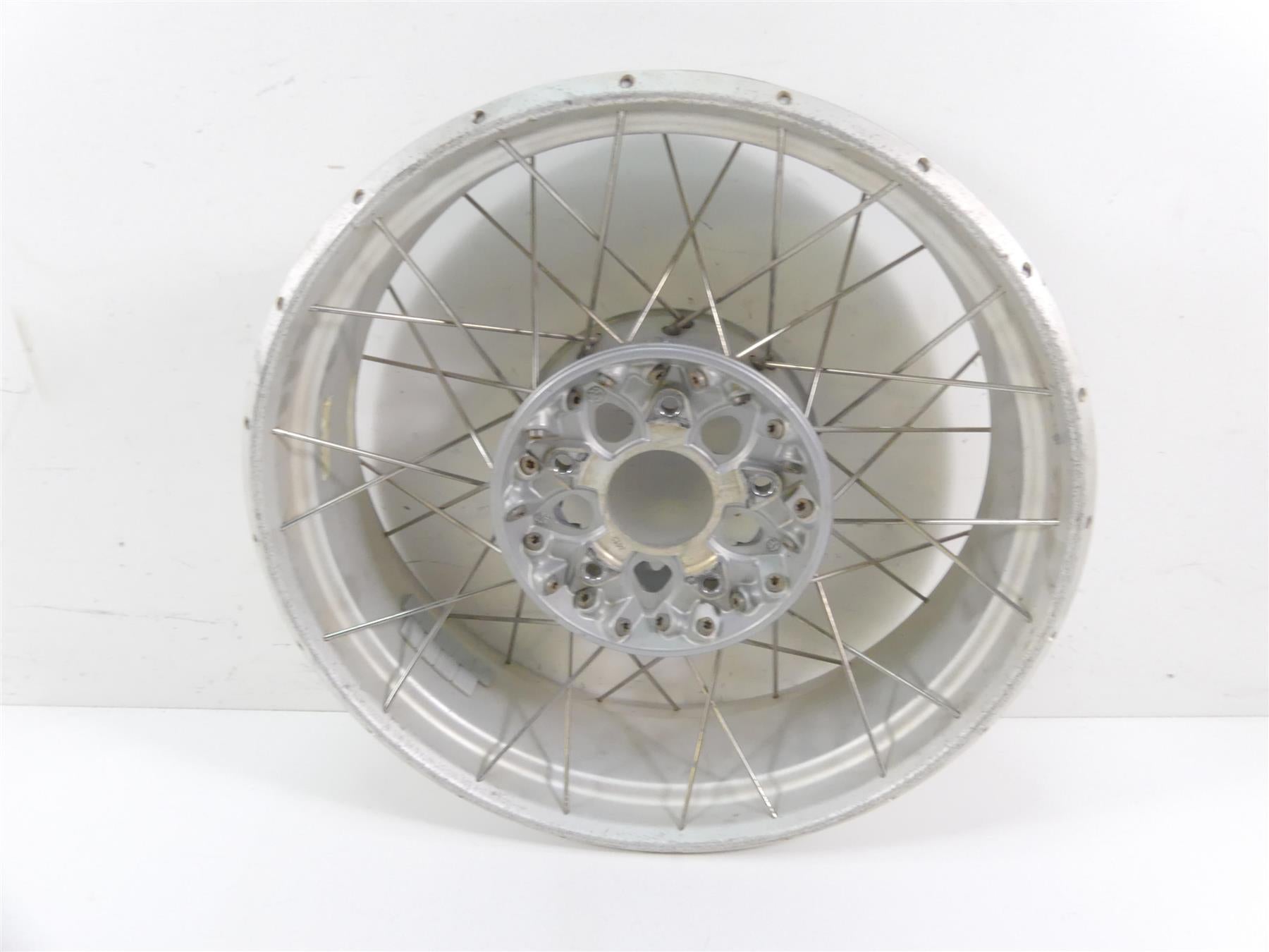 2013 BMW R1200GS GSW K50 Straight Rear 17x4.5 Spoke Wheel Rim 36318526651 {{ shop.shopifyCountryName }} - Mototech271