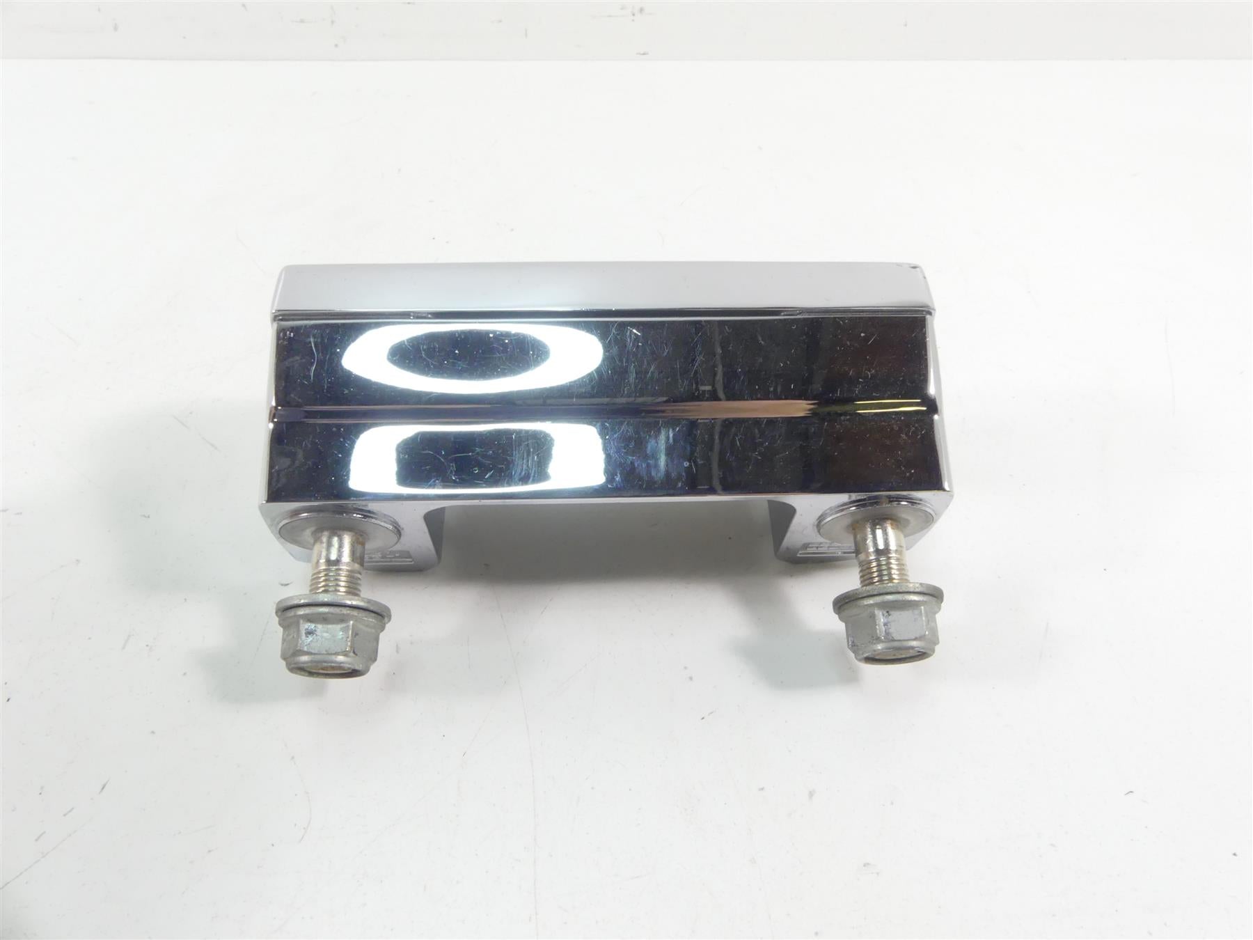 2005 Honda V-Twin VTX1800 S3 Chrome Handlebar Riser Holder Set 53131-MCV-R30 {{ shop.shopifyCountryName }} - Mototech271