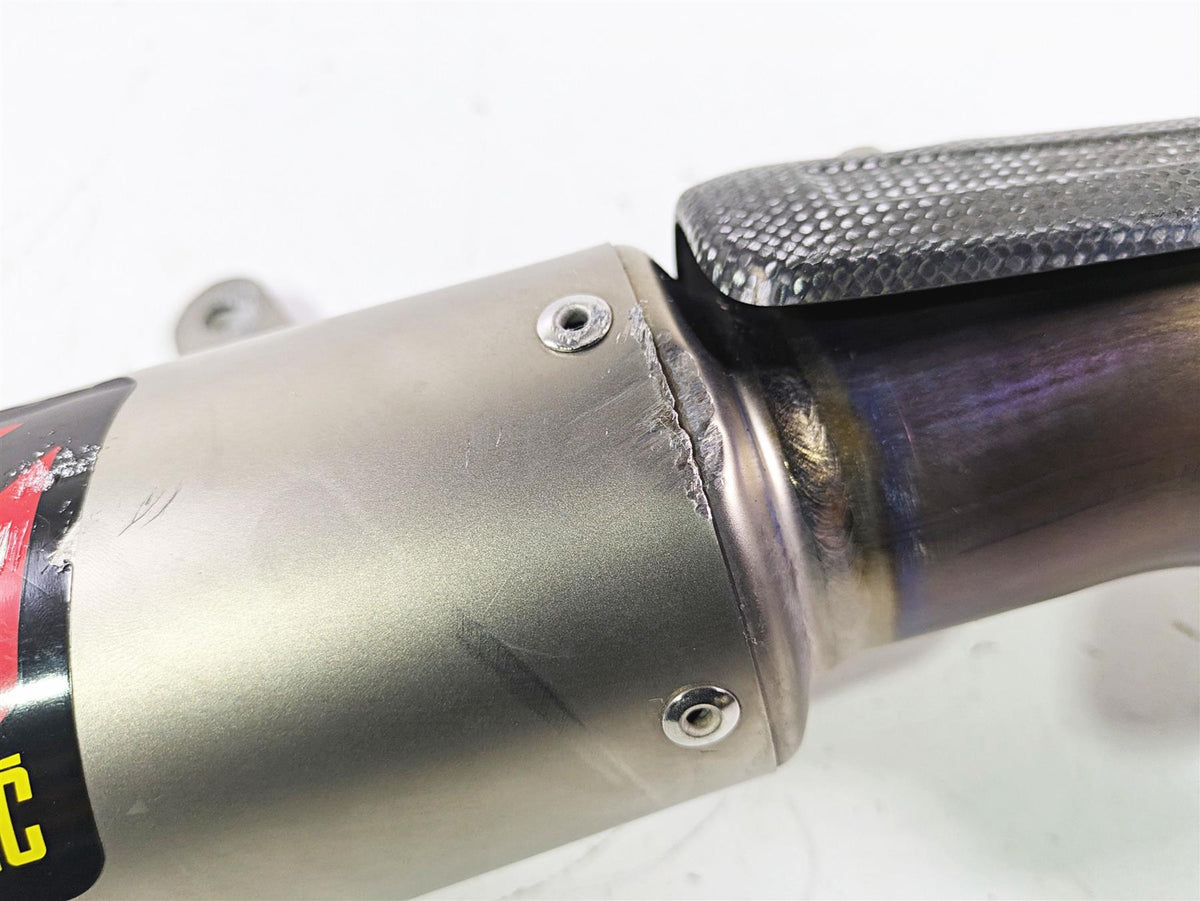 2017 BMW S1000RR K46 Akrapovic Titanium Slip-On Exhaust Muffler S-B10SO8-CUBT {{ shop.shopifyCountryName }} - Mototech271